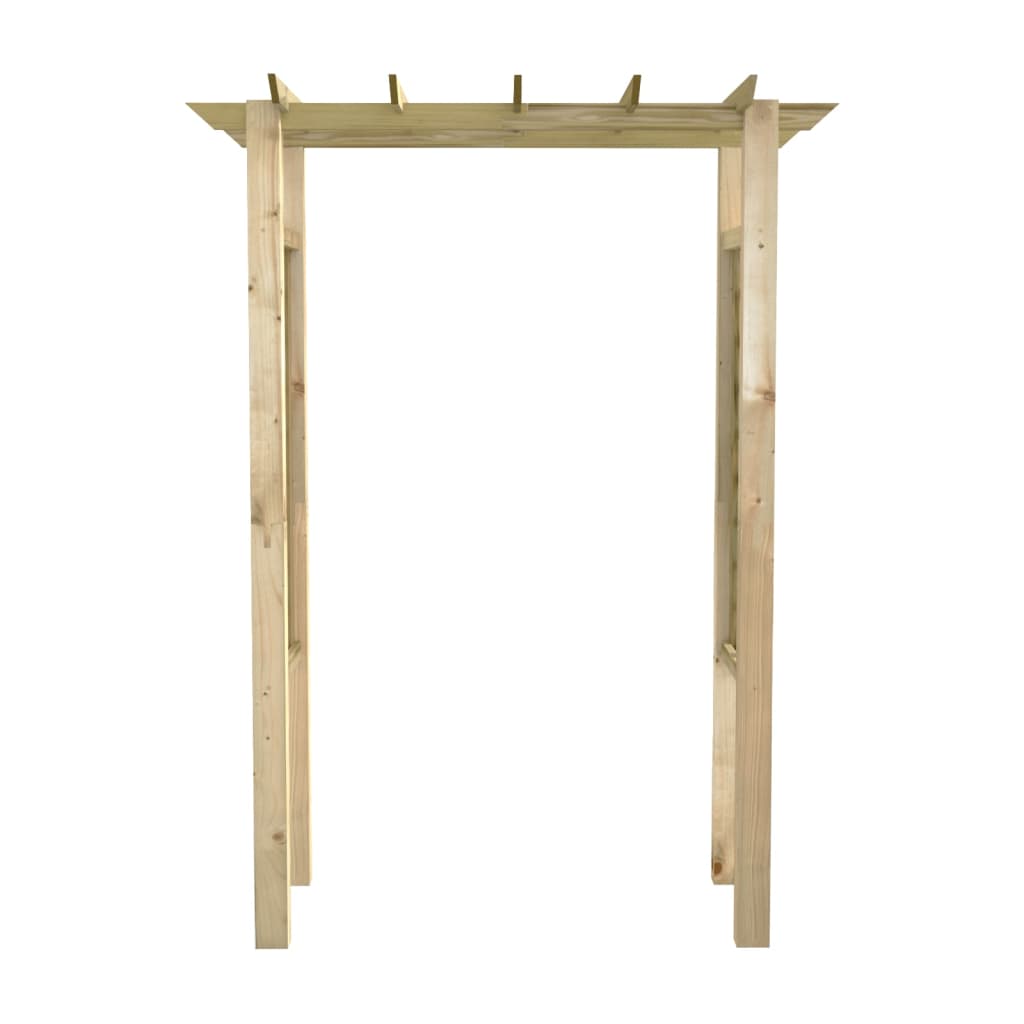 Besídka / růžový oblouk 150x60x204 cm impregnované dřevo