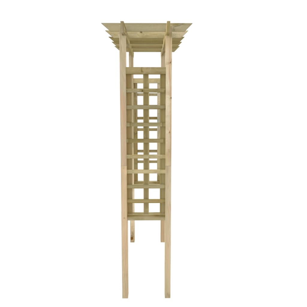 Besídka / růžový oblouk 150x60x204 cm impregnované dřevo