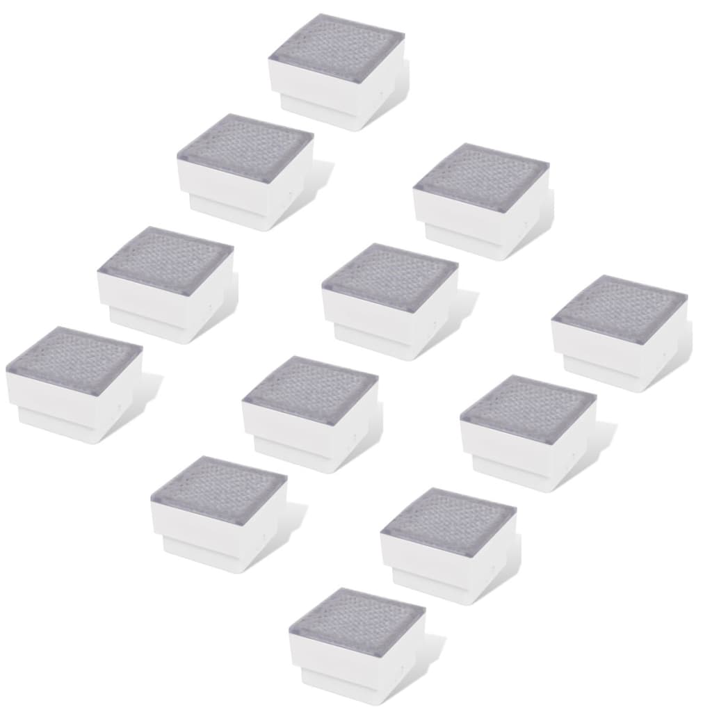 Zemní LED svítidla 12 ks 100 x 100 x 68 mm