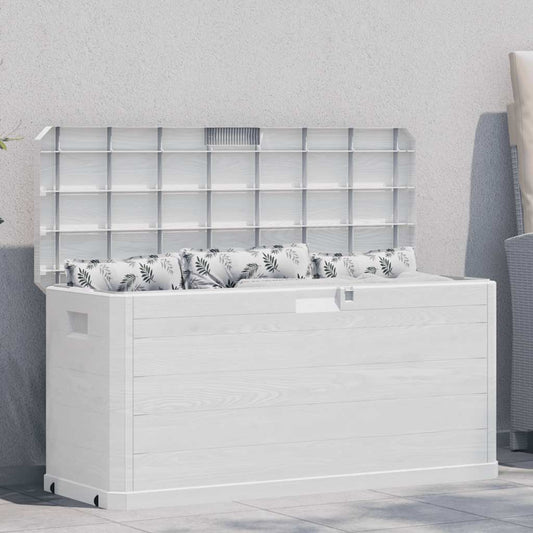 Zahradní úložný box 280 l světle šedý