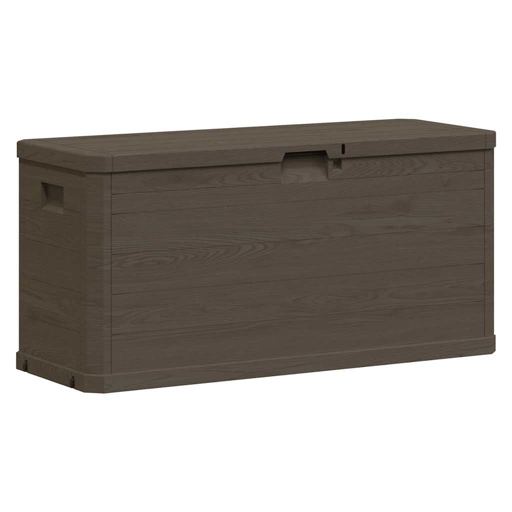 Zahradní úložný box 280 l hnědý