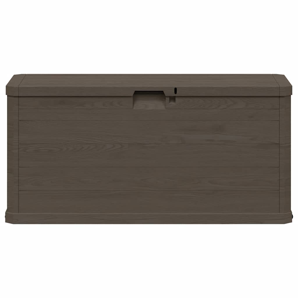 Zahradní úložný box 280 l hnědý