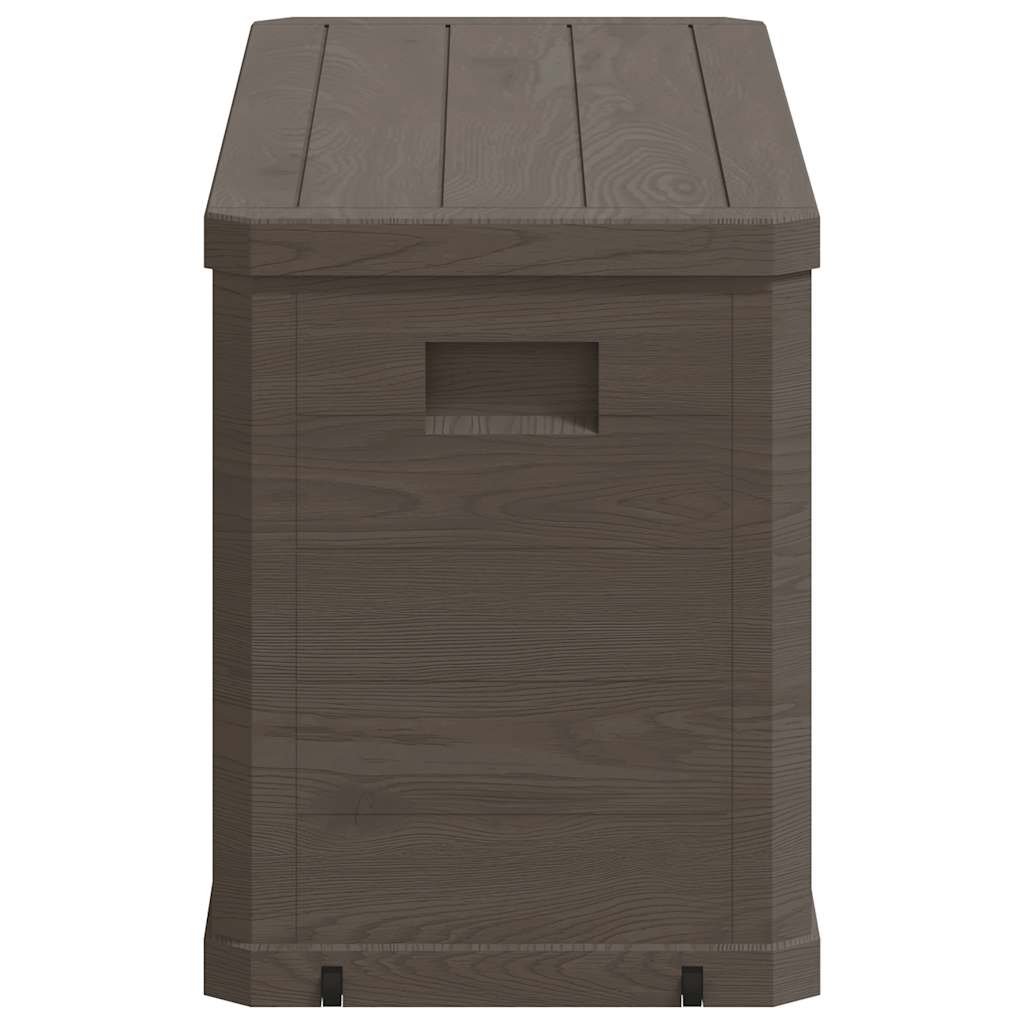 Zahradní úložný box 280 l hnědý