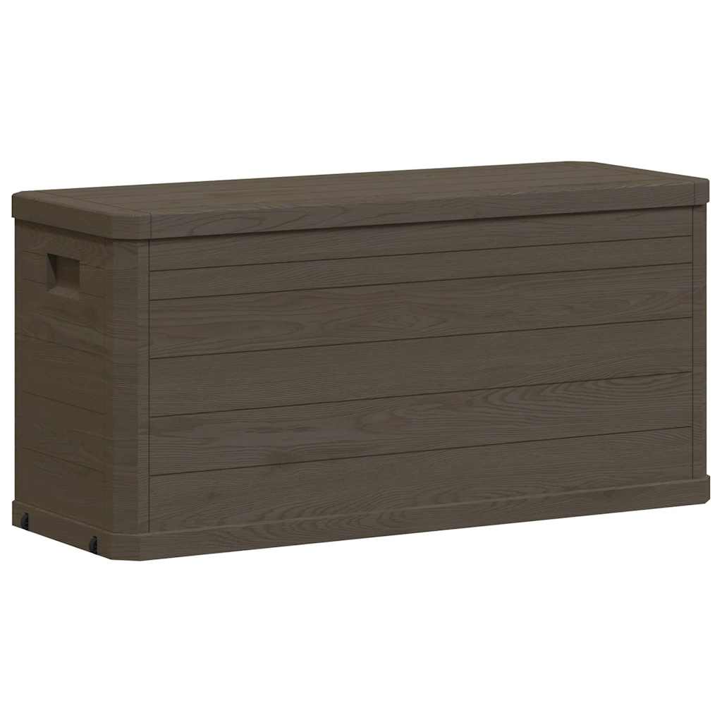 Zahradní úložný box 280 l hnědý