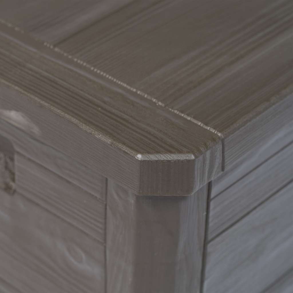 Zahradní úložný box 280 l hnědý