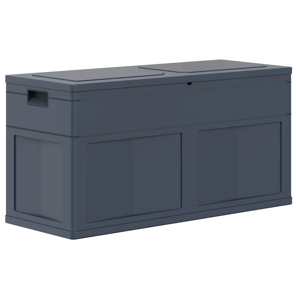 Zahradní úložný box 320 l černý