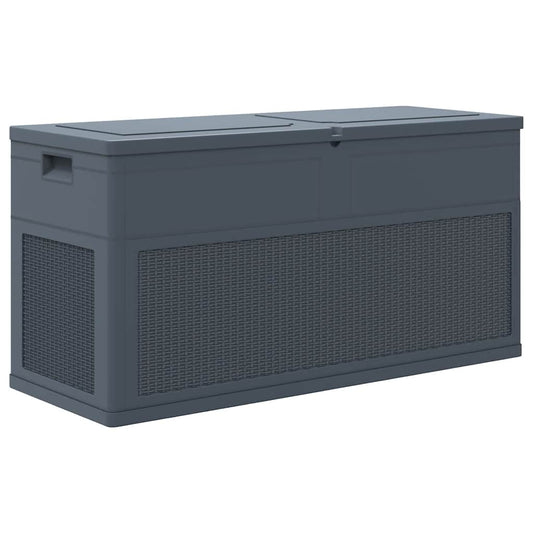Zahradní úložný box 320 l antracitový