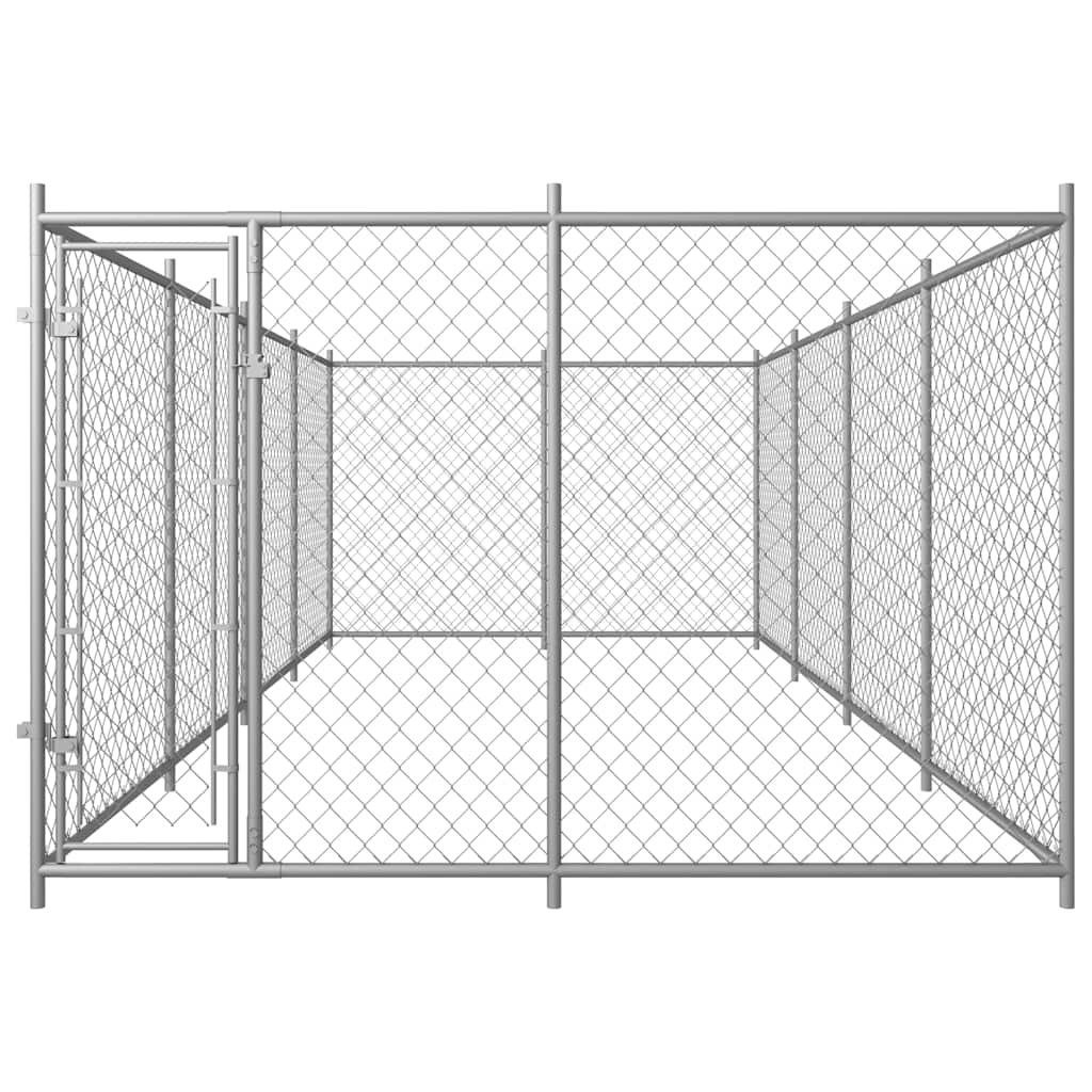 Venkovní psí kotec 7,6 x 3,8 x 1,9 m