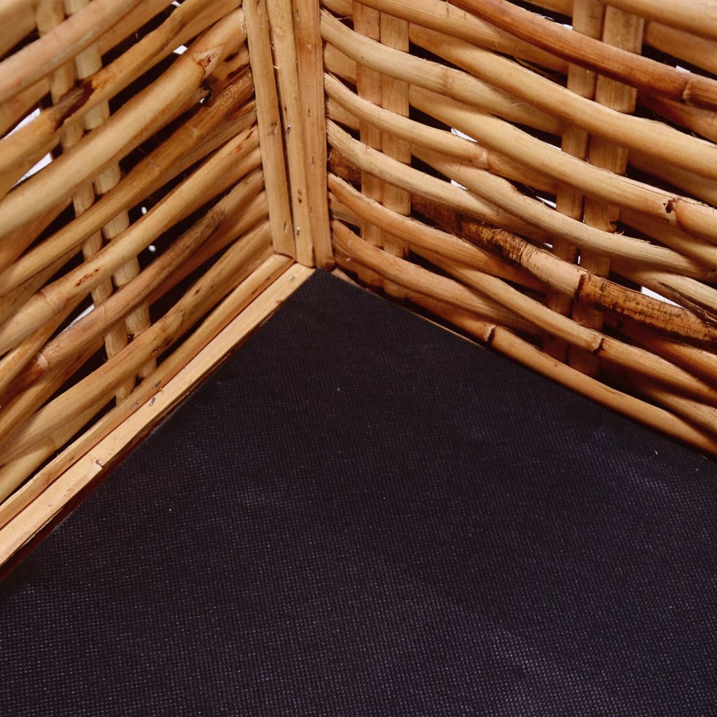 Zahradní trojsedačka přírodní ratan