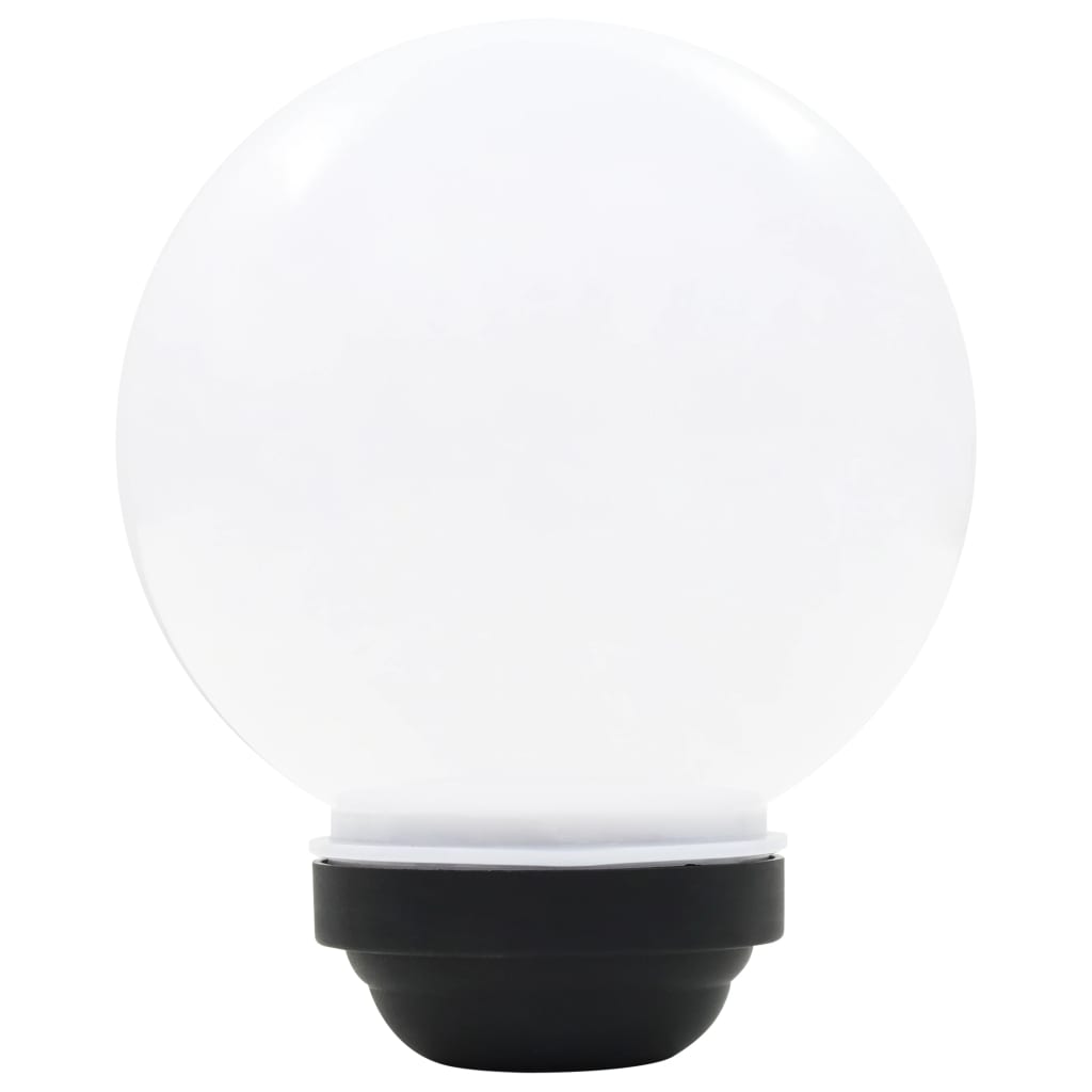 Zahradní solární lampy 6 ks LED kulovité 20 cm RGB