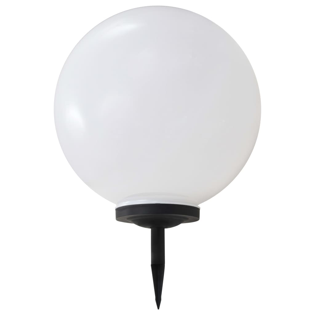 Zahradní solární lampy 2 ks LED kulovité 40 cm RGB