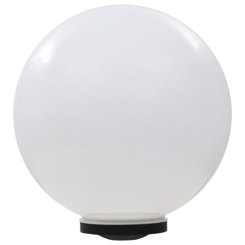 Zahradní solární lampy 2 ks LED kulovité 40 cm RGB