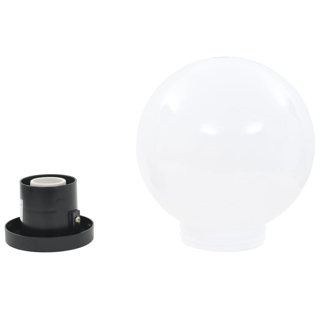 Kulovité LED lampy 4 ks koule 20 cm PMMA