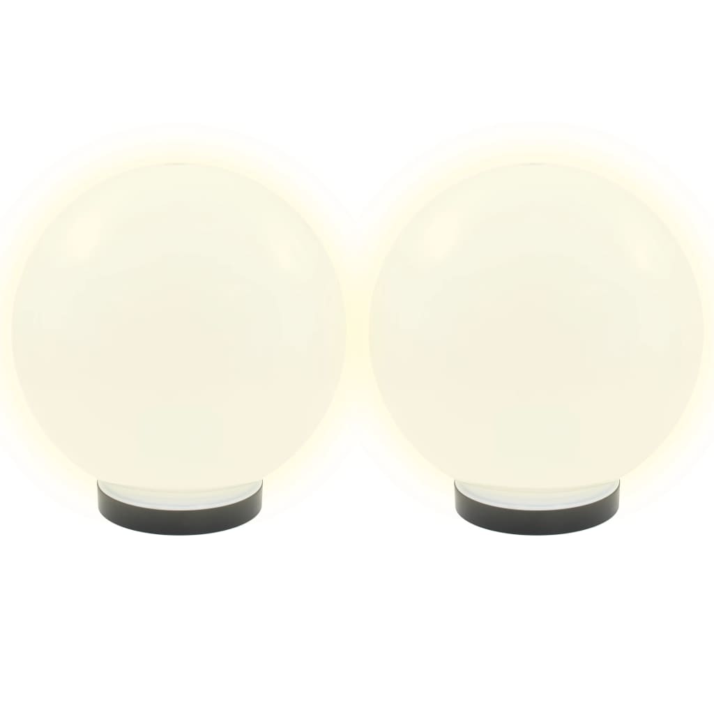 Kulovité LED lampy 4 ks koule 25 cm PMMA