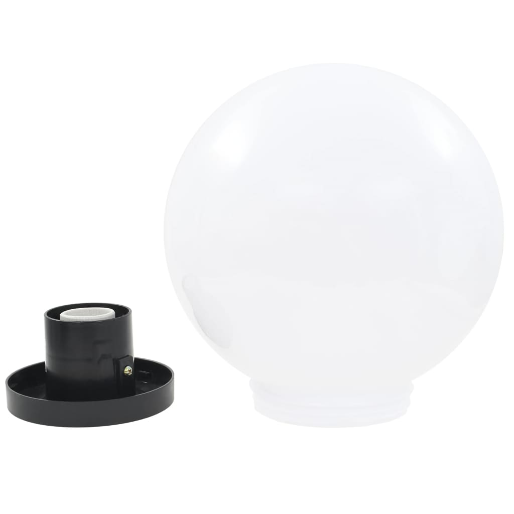 Kulovité LED lampy 4 ks koule 25 cm PMMA