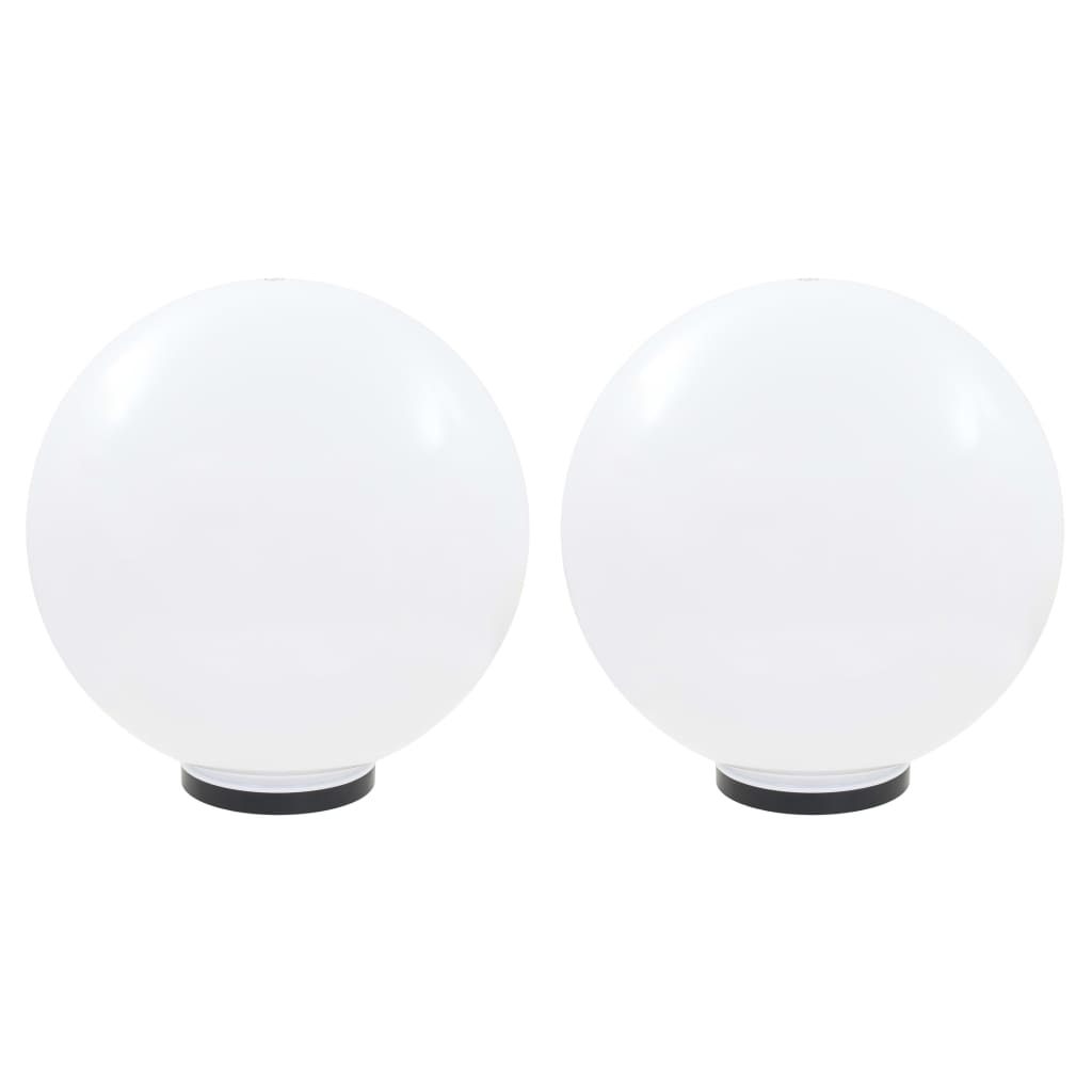 Kulovité LED lampy 2 ks koule 50 cm PMMA