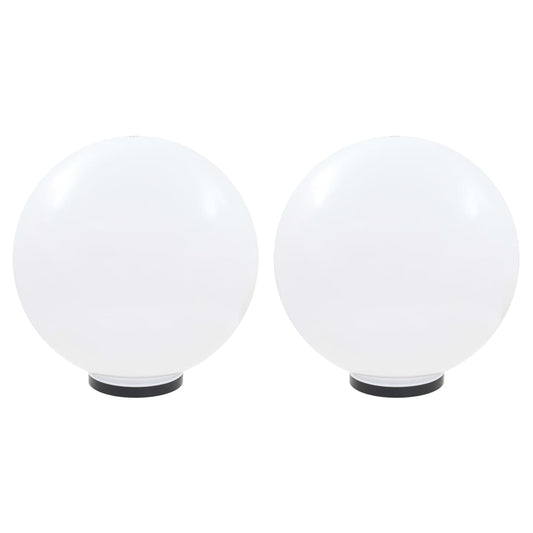 Kulovité LED lampy 2 ks koule 50 cm PMMA
