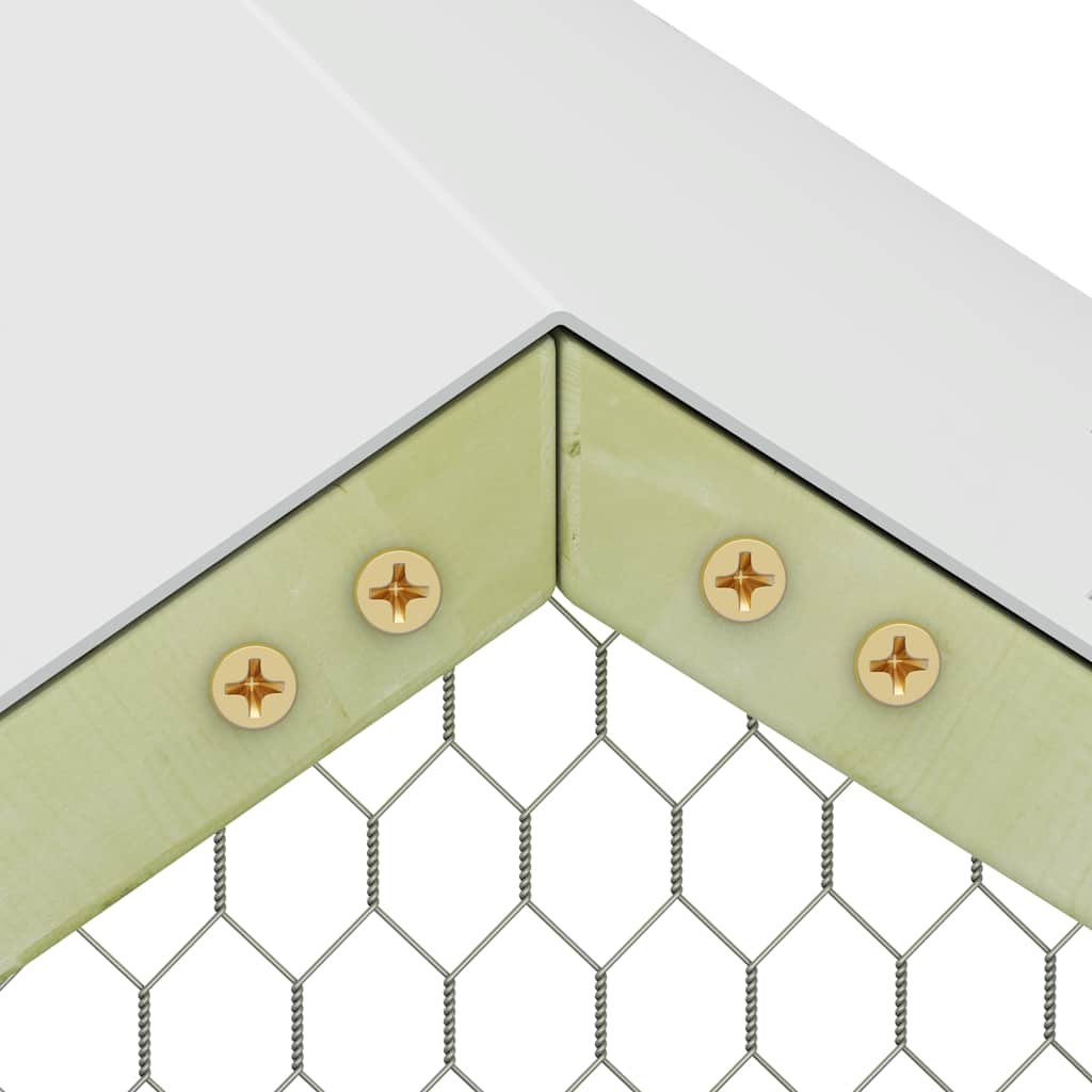 Klec pro kuřata 1,5 x 1,5 x 2 m impregnovaná borovice