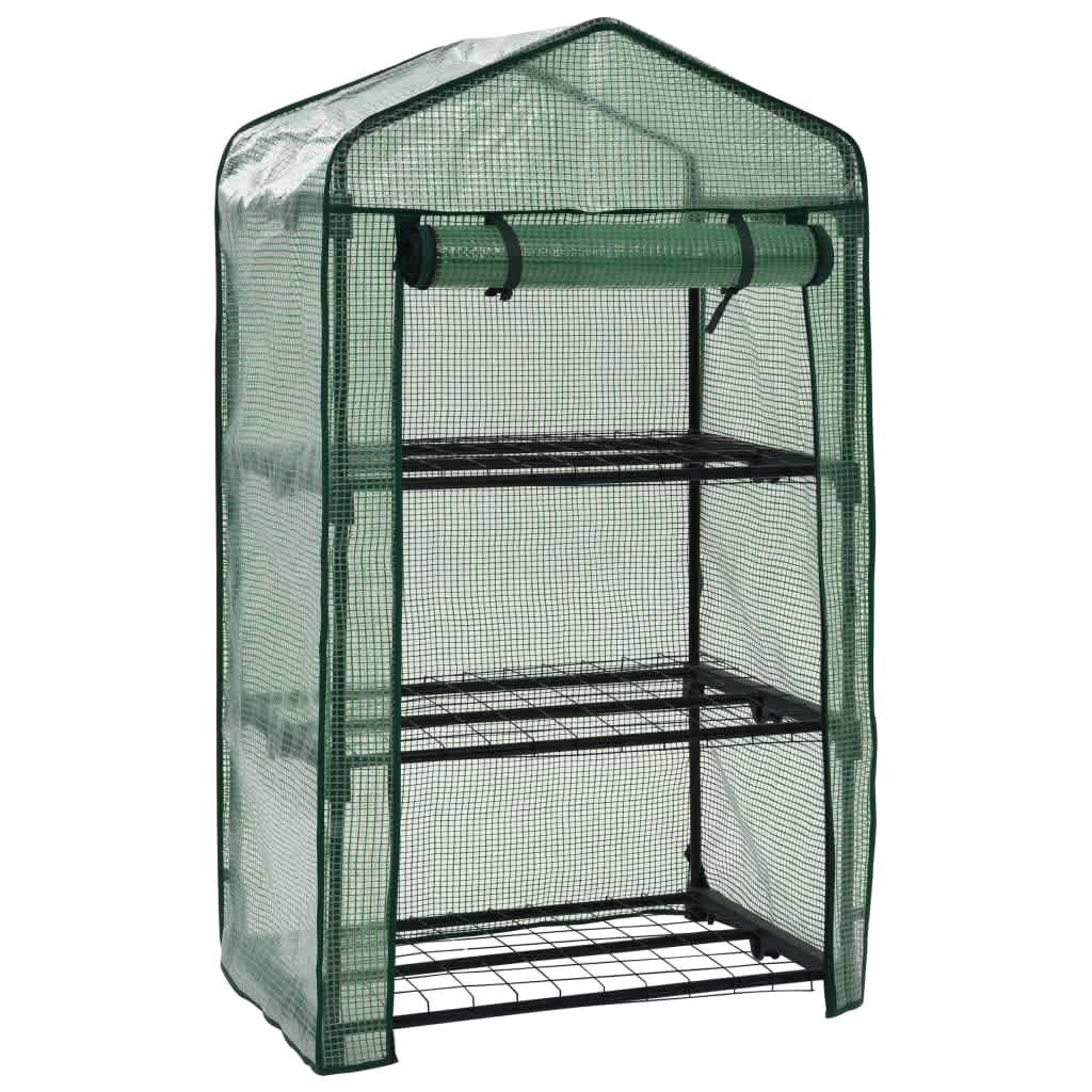 3patrový mini skleník 69 x 49 x 125 cm
