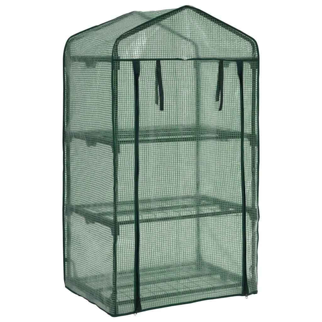 3patrový mini skleník 69 x 49 x 125 cm