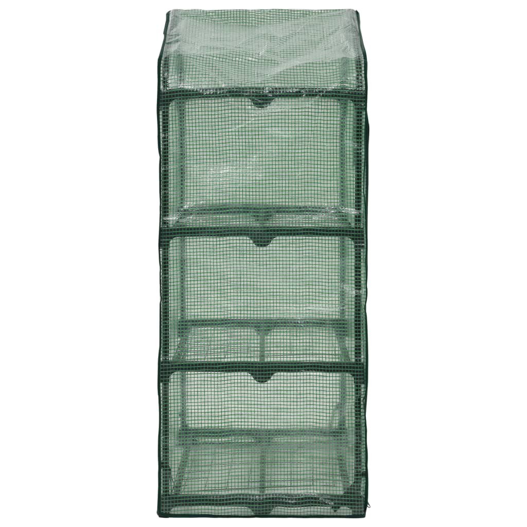 3patrový mini skleník 69 x 49 x 125 cm