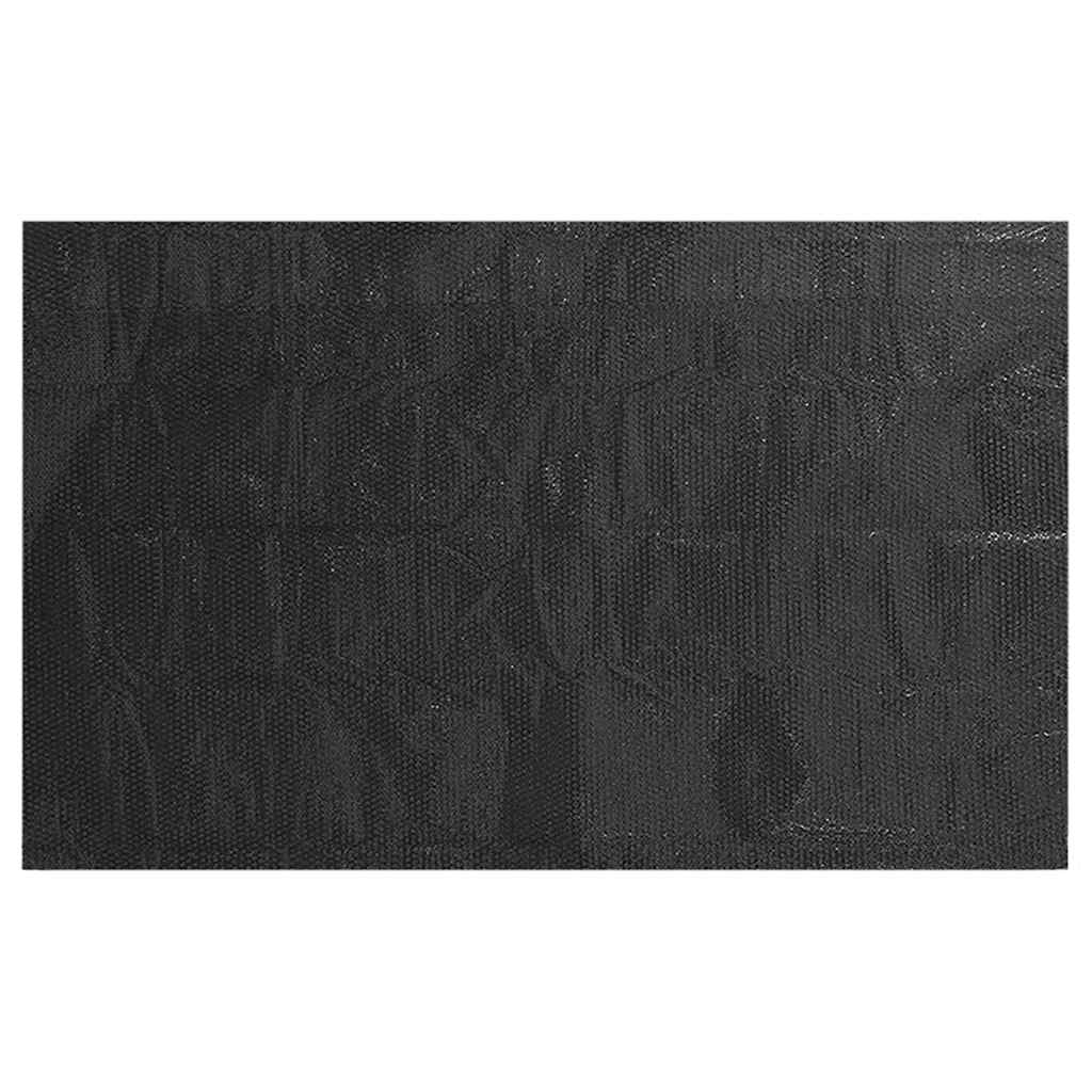 Kryt na bazén černý 549 x 274 cm PE