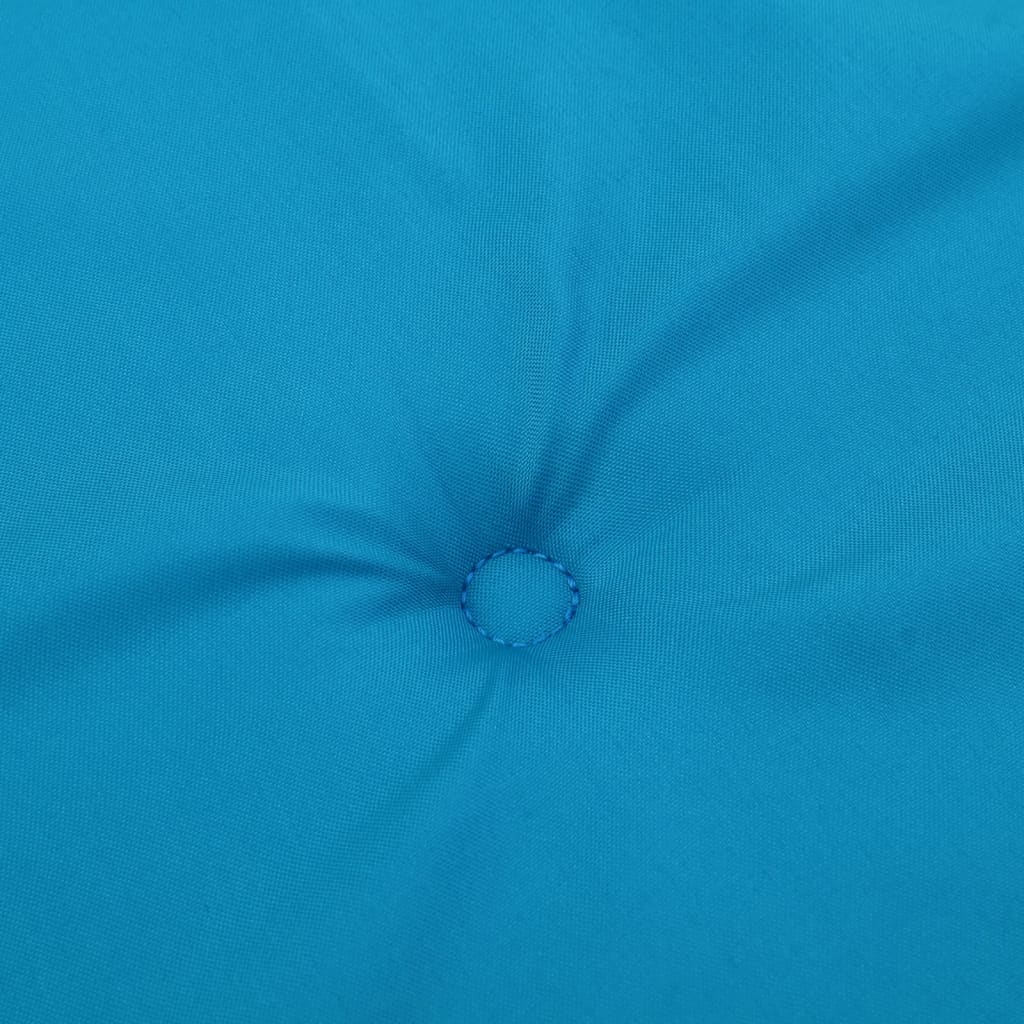 Podušky na zahradní židli 2 ks modré 50x50x3 cm látka oxford