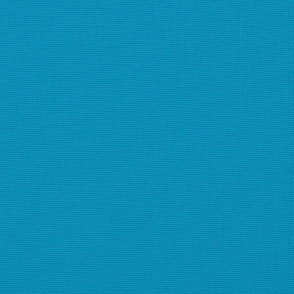 Podušky na zahradní židli 2 ks modré 50x50x3 cm látka oxford