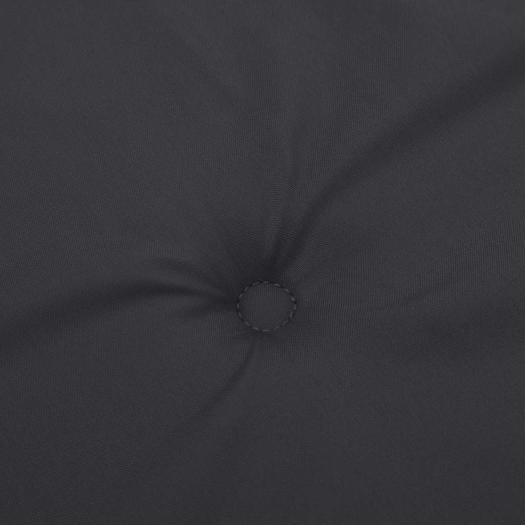 Poduška na zahradní lavici černá 200x50x4 cm oxfordská látka