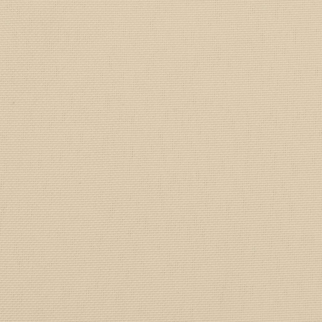 Poduška na zahradní lavici béžová 200x50x4 cm oxfordská látka