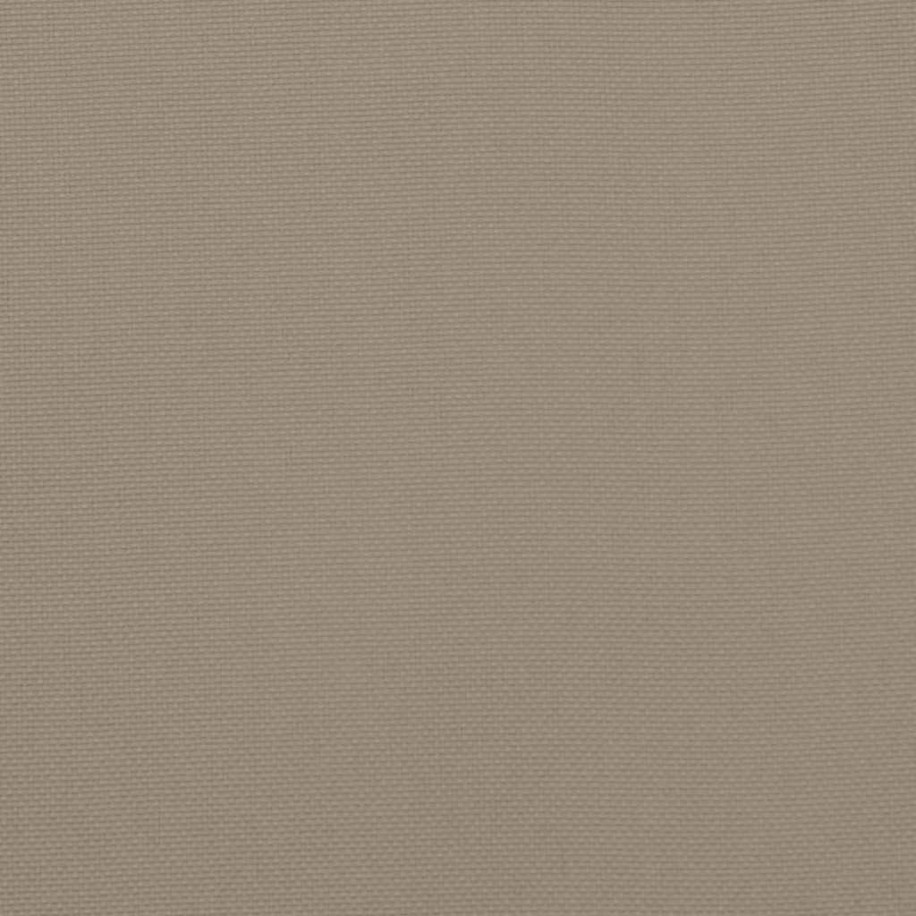 Poduška na zahradní lavici taupe 180x50x4 cm oxfordská látka