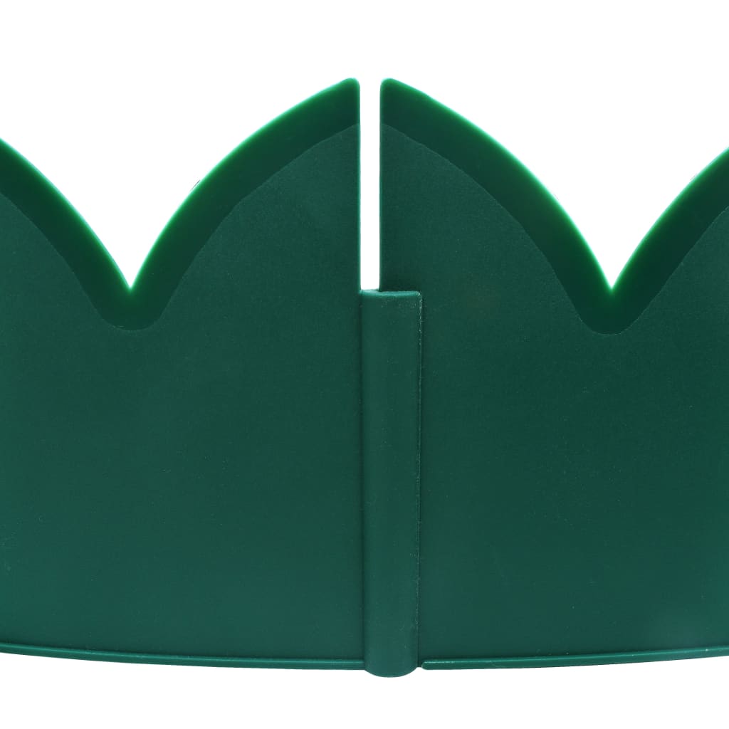 Travní lemy 10 ks zelené 65 x 15 cm PP
