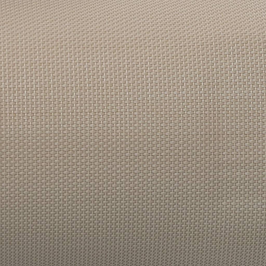 Podhlavník na zahradní křeslo taupe 40 x 7,5 x 15 cm textilen