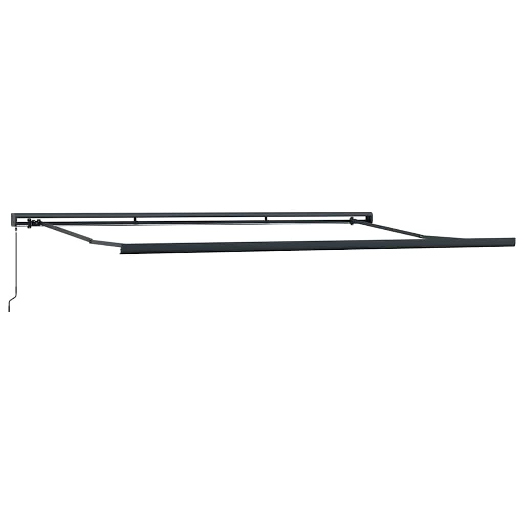 Markýza Antracit 4,5 × 3 m kov