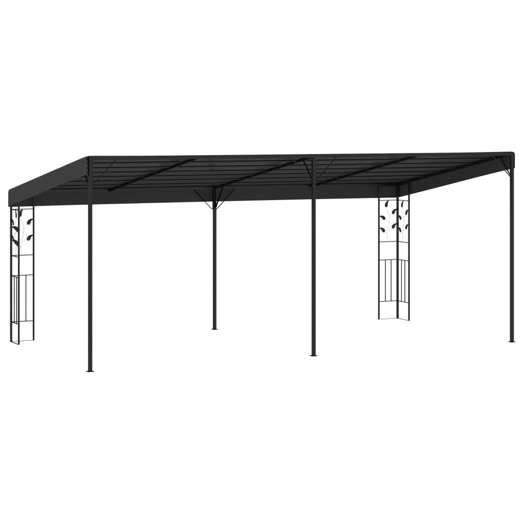 Altán ke zdi 6 x 3 x 2,5 m antracitový
