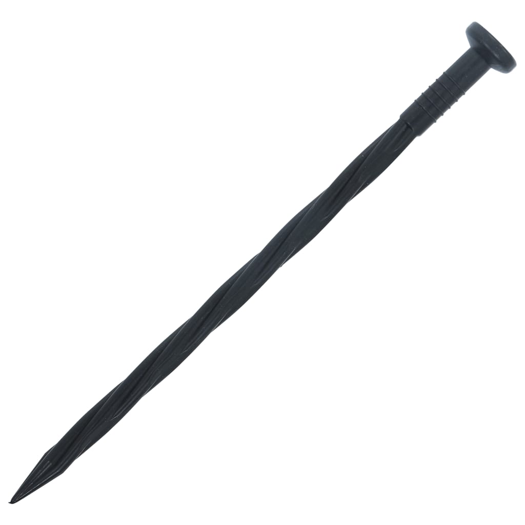 Flexibilní trávníkový lem se 30 kolíky 10 m 5 cm