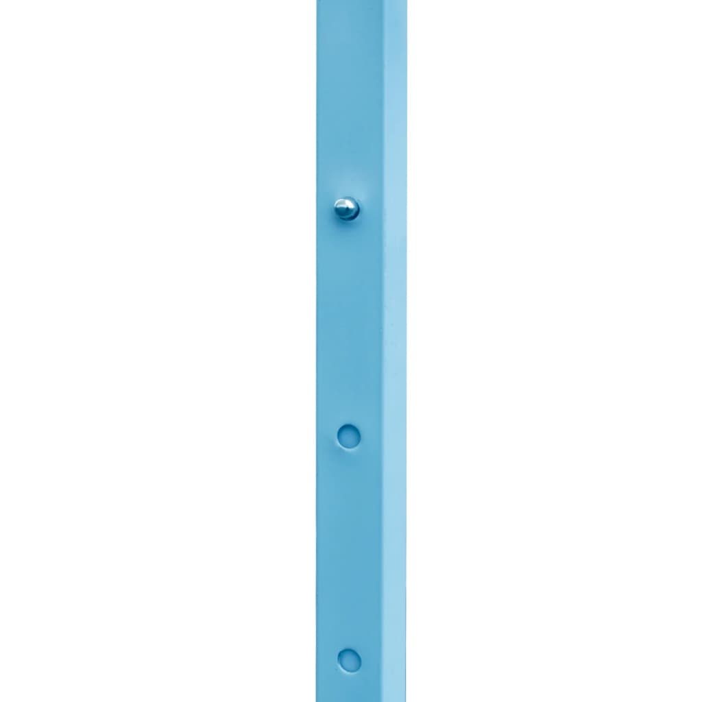 Skládací nůžkový stan s bočními stěnami 3 x 6 m ocel bílý