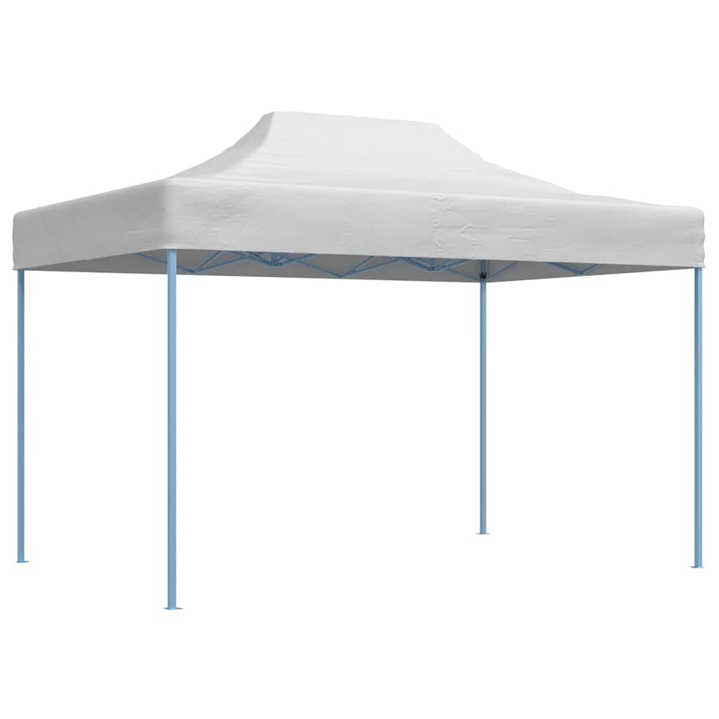 Profesionální skládací party stan 280x410x315 cm ocel bílý