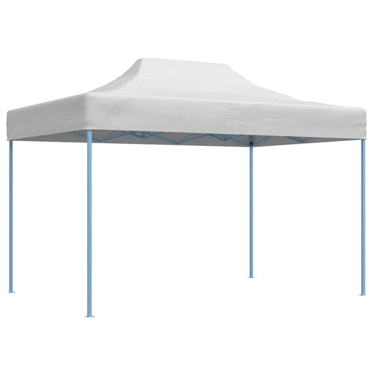 Profesionální skládací party stan 280x410x315 cm ocel bílý