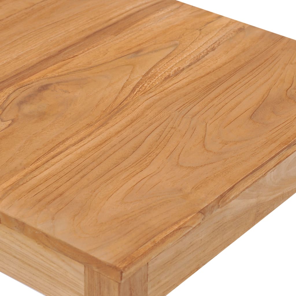 Zahradní barový stůl 60 x 60 x 105 cm masivní teakové dřevo