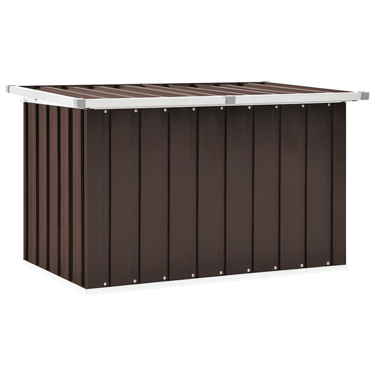 Zahradní úložný box hnědý 109 x 67 x 65 cm