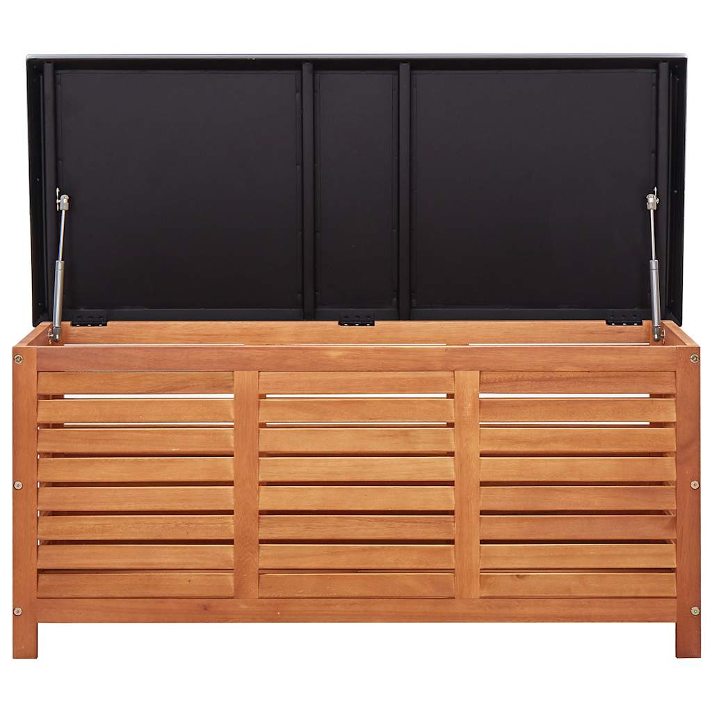 Zahradní úložný box 117 x 50 x 55 cm masivní eukalyptové dřevo