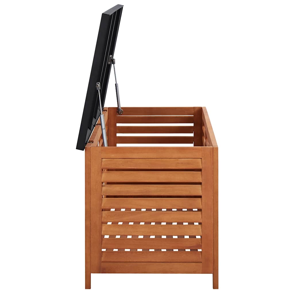 Zahradní úložný box 117 x 50 x 55 cm masivní eukalyptové dřevo