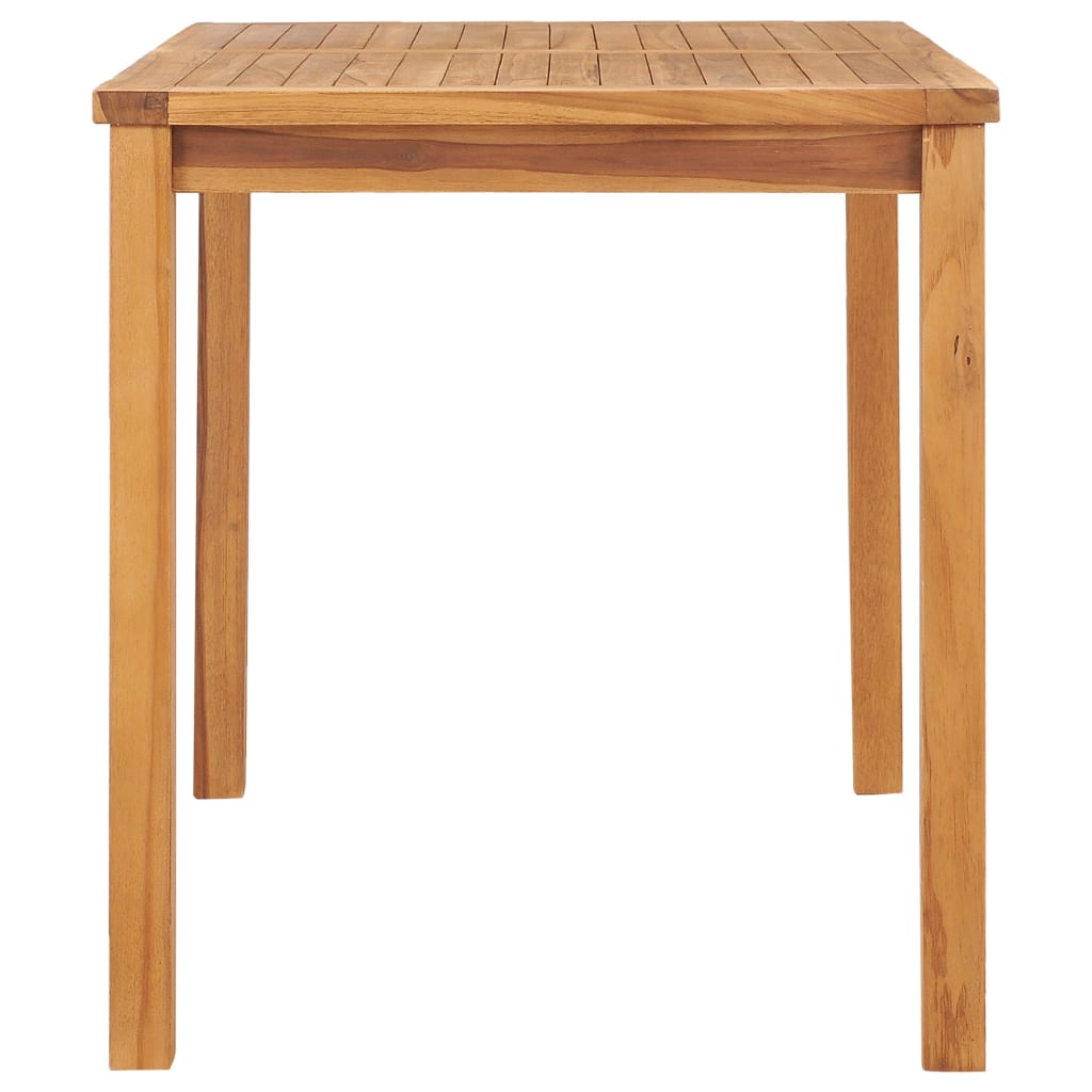 Zahradní jídelní stůl 120 x 70 x 77 cm masivní teakové dřevo