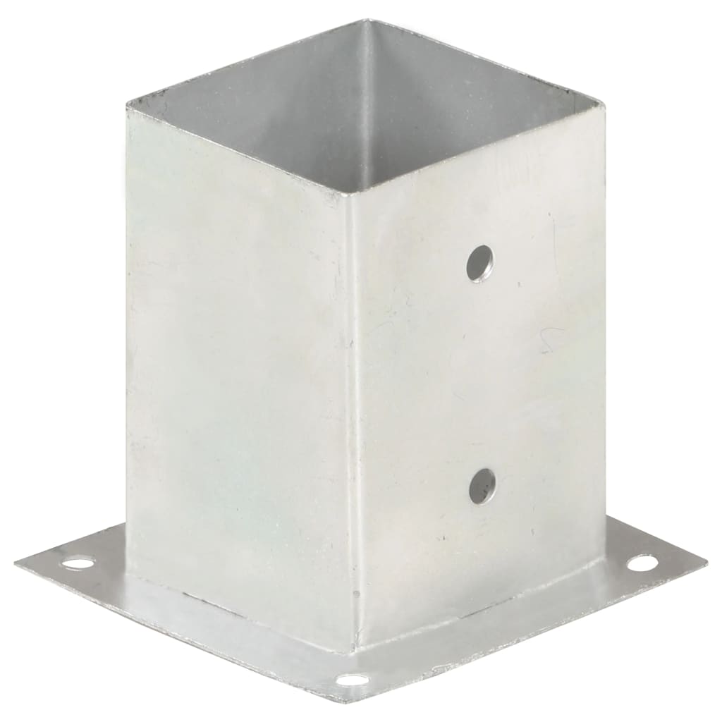 Patka na sloupek 4 ks pozinkovaný kov 101 mm