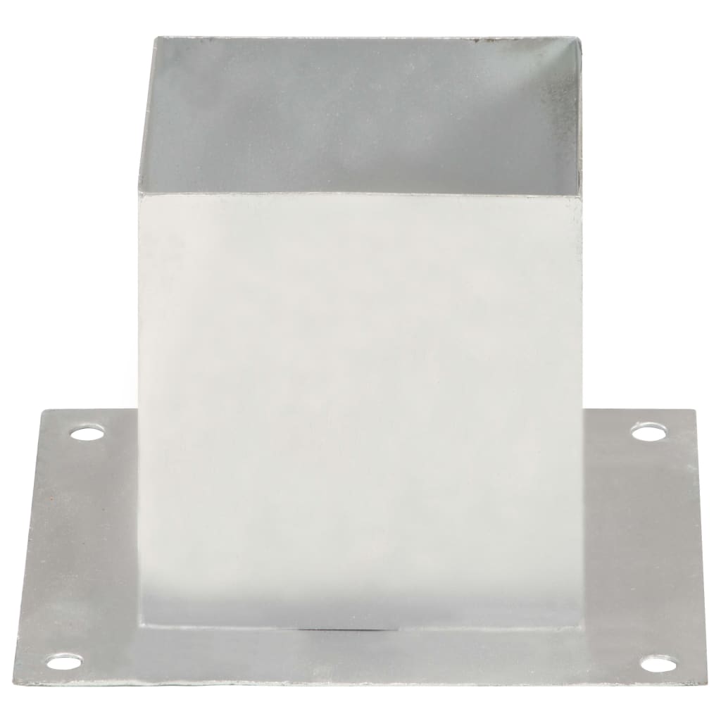 Patka na sloupek 4 ks pozinkovaný kov 141 mm