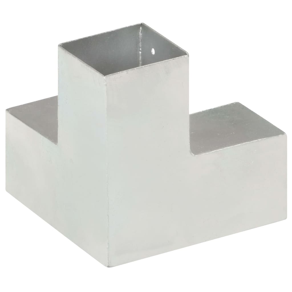 Trámová spojka 4 ks ve tvaru Y pozinkovaný kov 81 x 81 mm