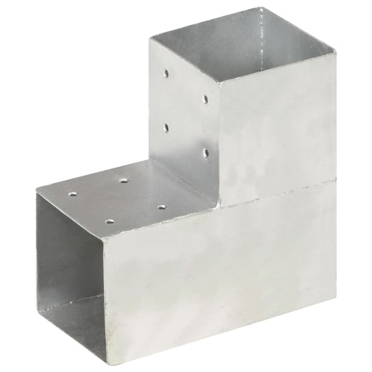 Trámová spojka ve tvaru L pozinkovaný kov 101 x 101 mm