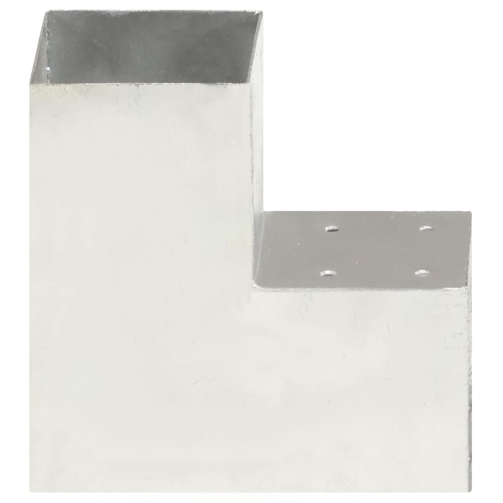 Trámová spojka ve tvaru L pozinkovaný kov 101 x 101 mm