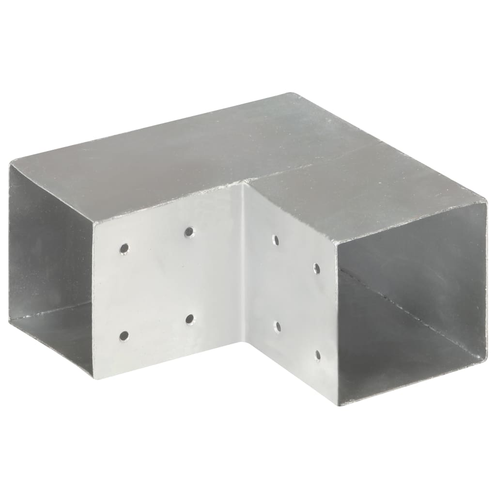Trámová spojka ve tvaru L pozinkovaný kov 101 x 101 mm